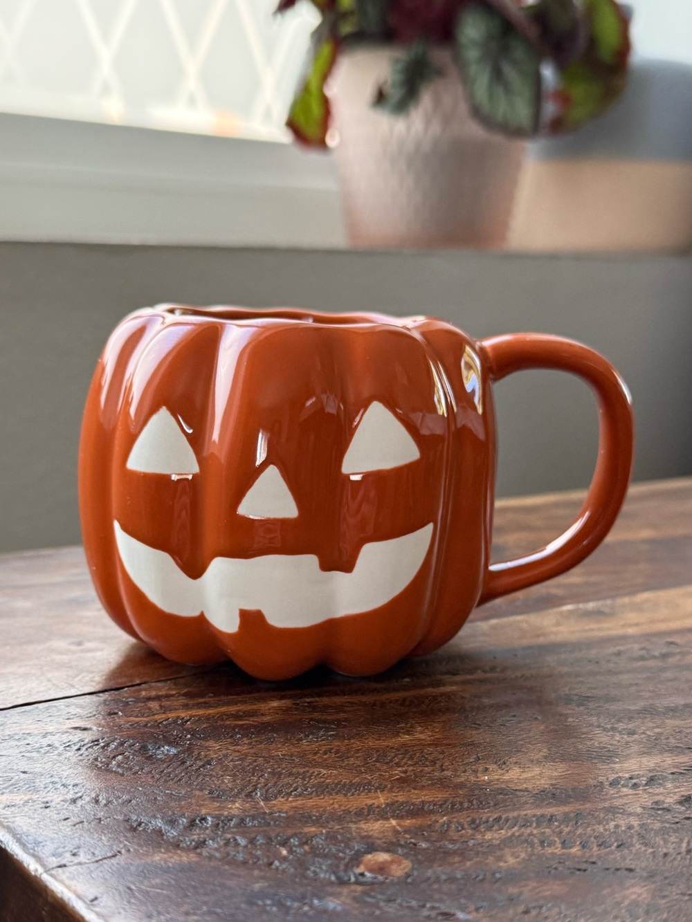 Anthropologie Figural Jack O' Lantern Glazed
Stoneware Mug